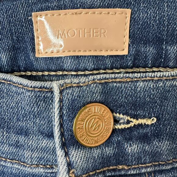 26 Mother Mid Rise Dazzler Ankle Jeans Healing Jar Wash Indie Minimalist Denim - Picture 4 of 8